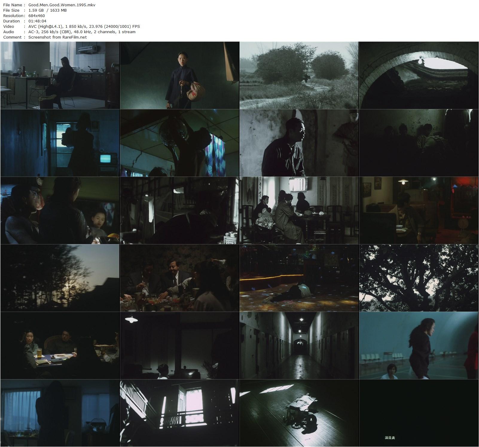 Good Men, Good Women (1995) Hsiao-Hsien Hou-poster