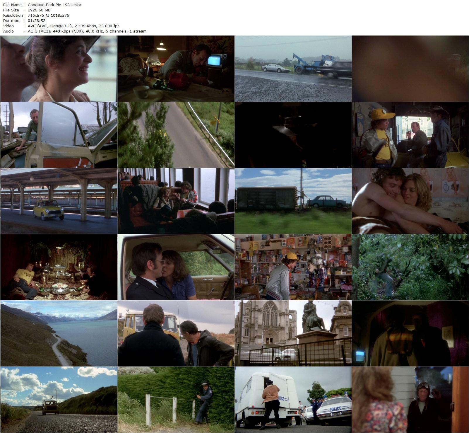 Goodbye Pork Pie (1981) Geoff Murphy, Tony Barry, Kelly Johnson, Claire Oberman-poster