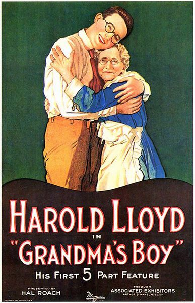 Grandma’s Boy (1922) Fred C. Newmeyer, Harold Lloyd, Mildred Davis, Anna Townsend, Comedy, Family