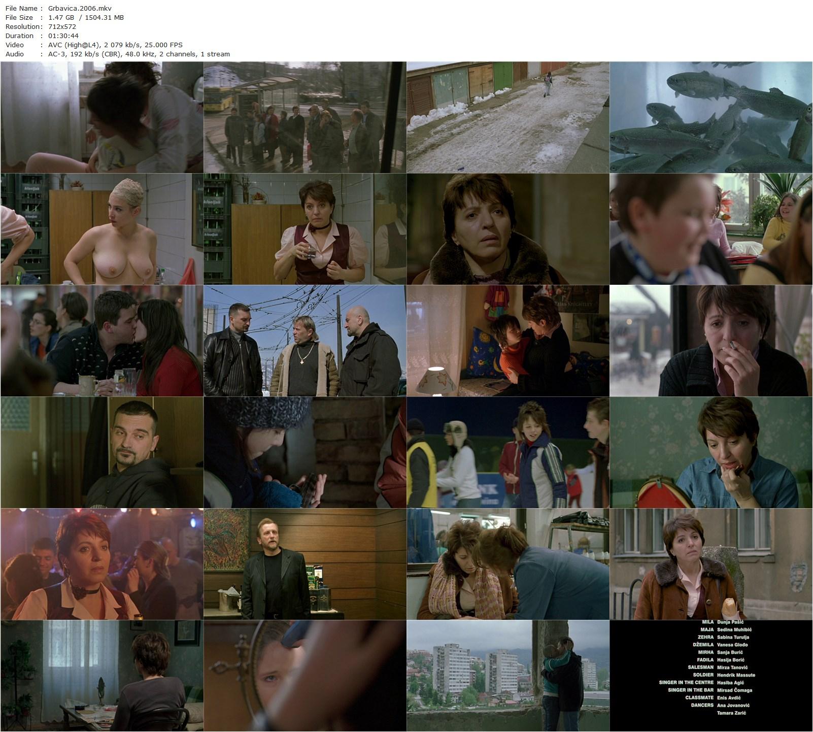 Grbavica: The Land of My Dreams (2006) Jasmila Zbanic, Mirjana Karanovic, Luna Zimic Mijovic, Leon Lucev-poster