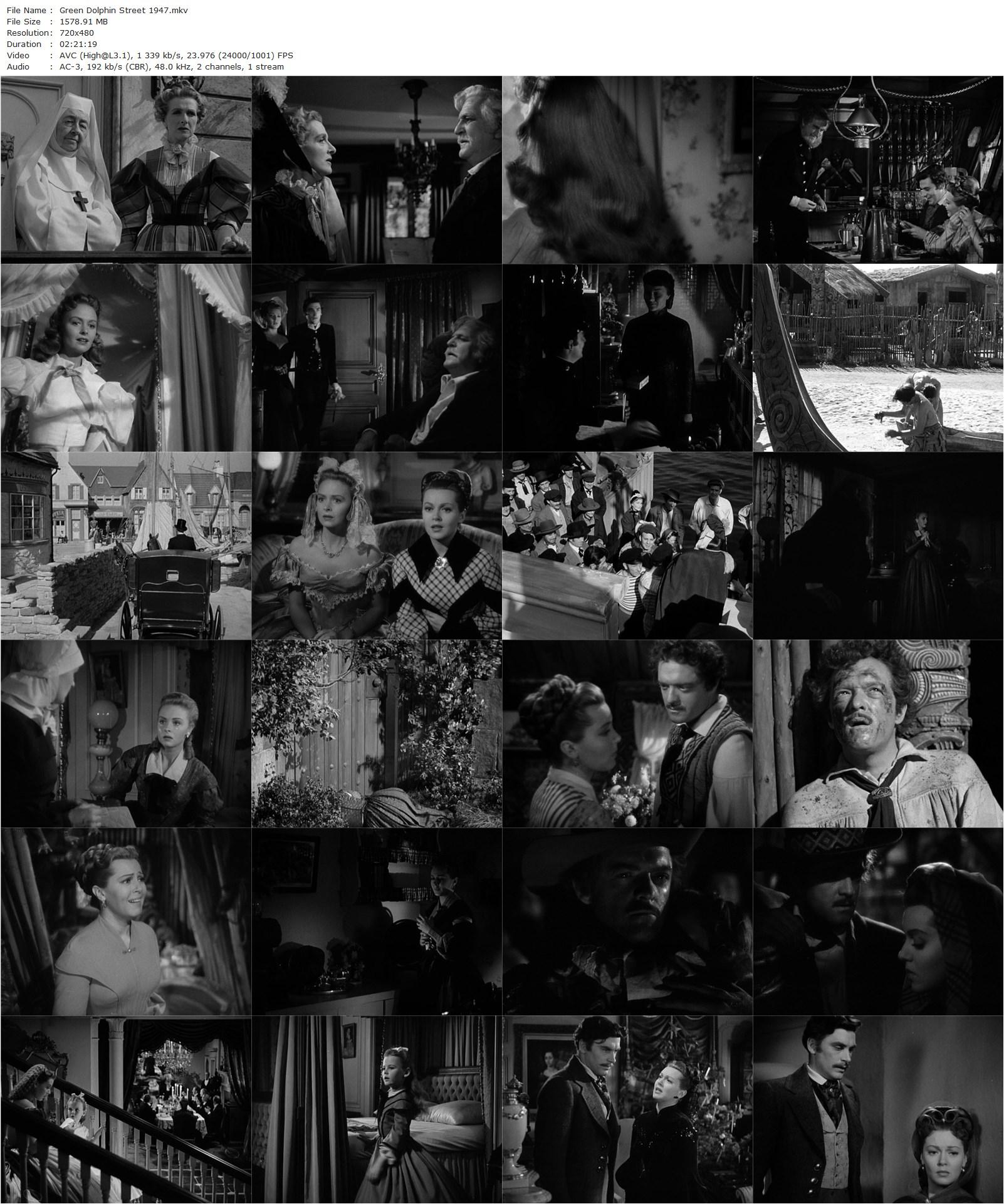 Green Dolphin Street (1947) Victor Saville, Van Heflin, Lana Turner, Donna Reed-poster