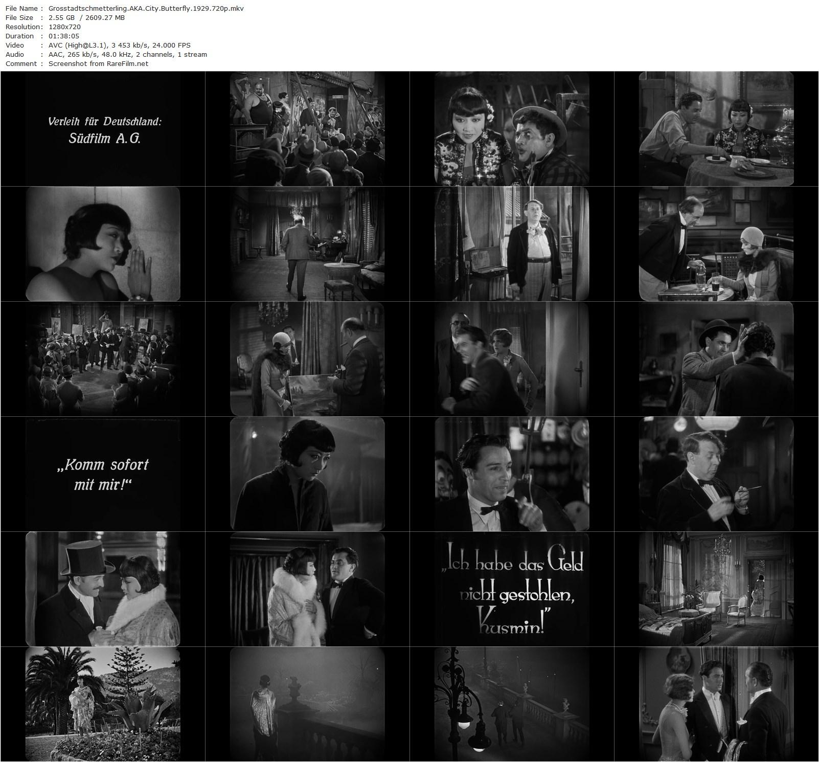 City Butterfly / Großstadtschmetterling (1929) Richard Eichberg, Anna May Wong, Alexander Granach, Nien Soen Ling-poster