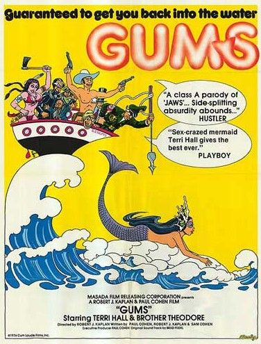 Gums (1976) Robert J. Kaplan, Brother Theodore, Terri Hall, Robert Kerman, Comedy, Fantasy, Erotic