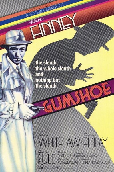 Gumshoe (1971) Stephen Frears, Albert Finney, Billie Whitelaw, Frank Finlay