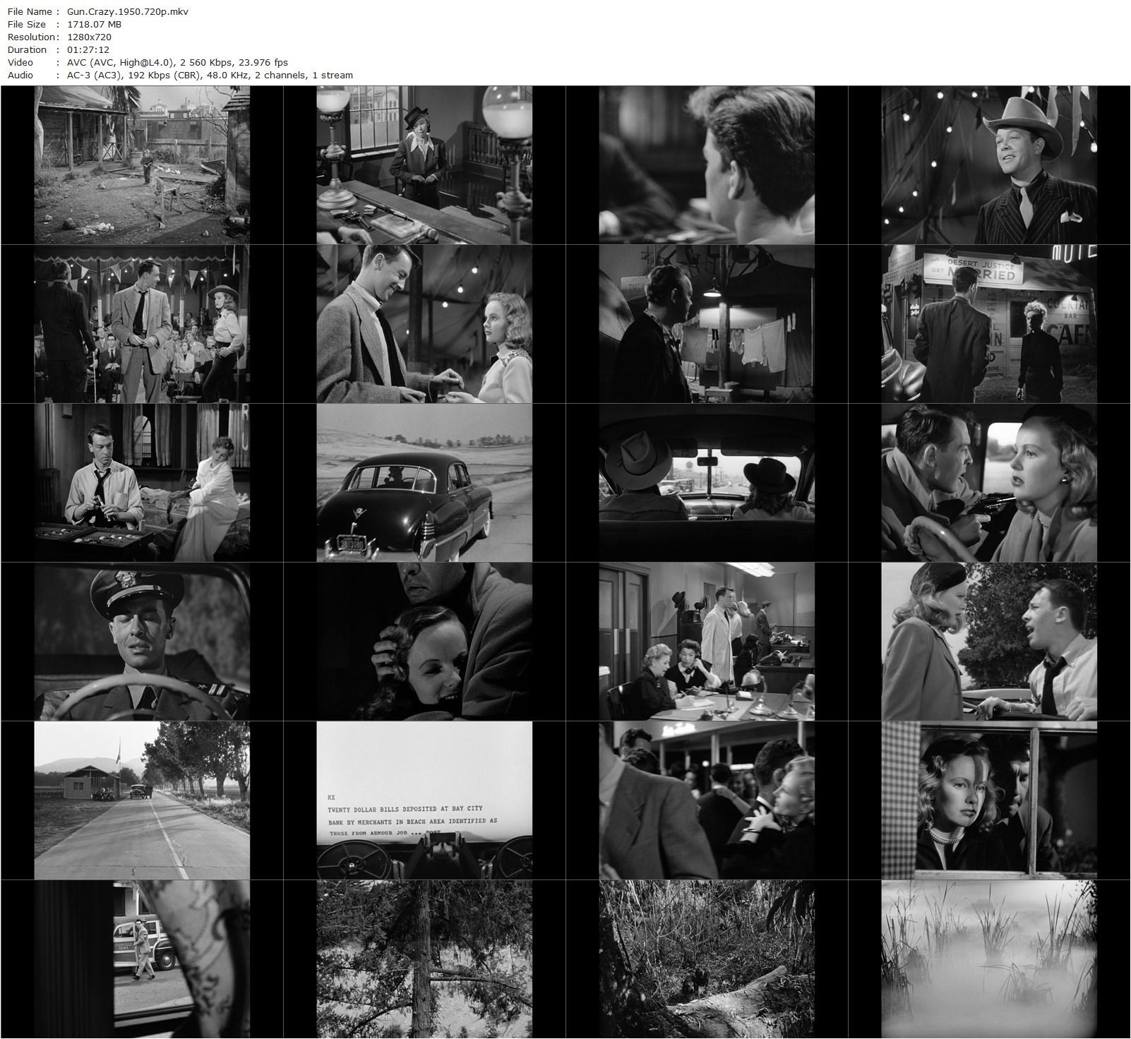 Gun Crazy (1950) Joseph H. Lewis, John Dall, Peggy Cummins, Berry Kroeger-poster