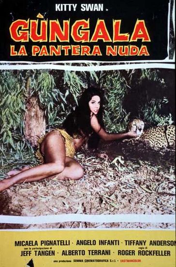Gungala, the Black Panther Girl (1968) Ruggero Deodato, Kitty Swan, Micaela Pignatelli, Angelo Infanti, Adventure