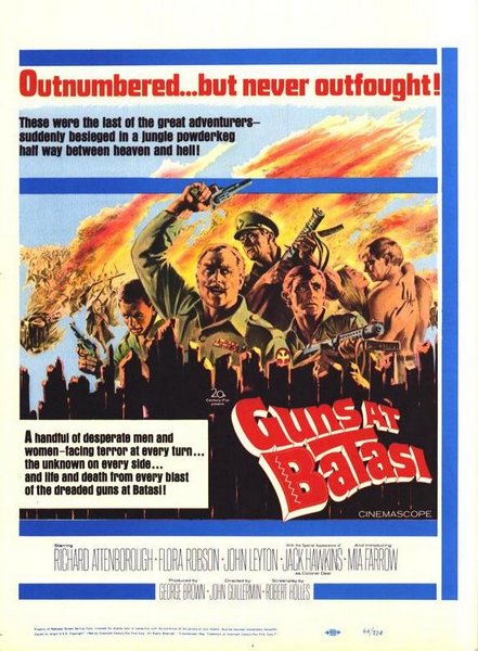Guns at Batasi (1964) John Guillermin, Richard Attenborough, Jack Hawkins, Flora Robson