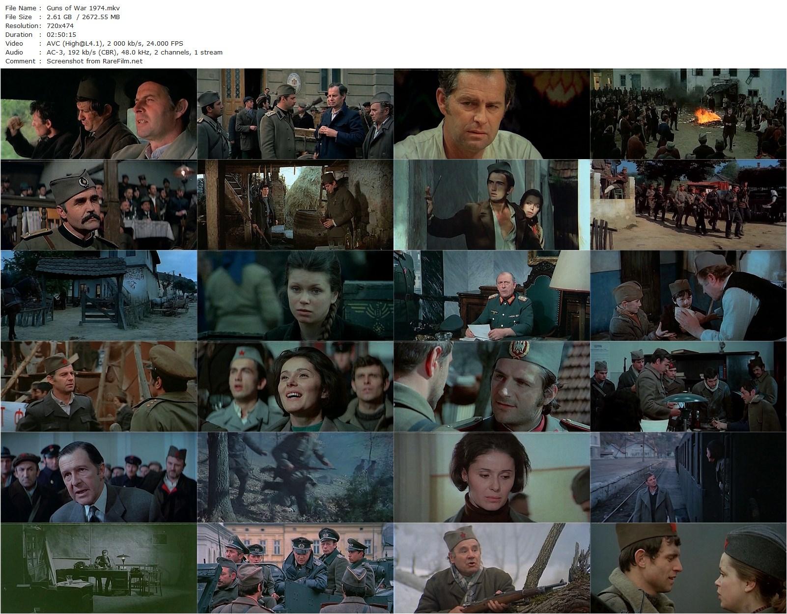 Guns of War / Uzicka Republika (1974) Zivorad ‘Zika’ Mitrovic, Boris Buzancic, Bozidarka Frajt, Marko Todorovic-poster