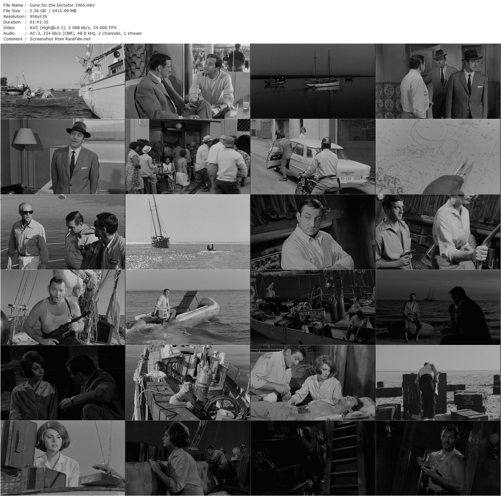 The Dictator’s Guns / L’arme à gauche (1965) Claude Sautet, Lino Ventura, Sylva Koscina, Leo Gordon-poster