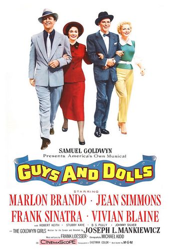 Guys and Dolls (1955) Joseph L. Mankiewicz, Marlon Brando, Jean Simmons, Frank Sinatra