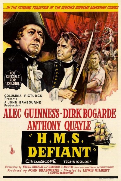 H.M.S. Defiant (1962) Lewis Gilbert, Alec Guinness, Dirk Bogarde, Maurice Denham