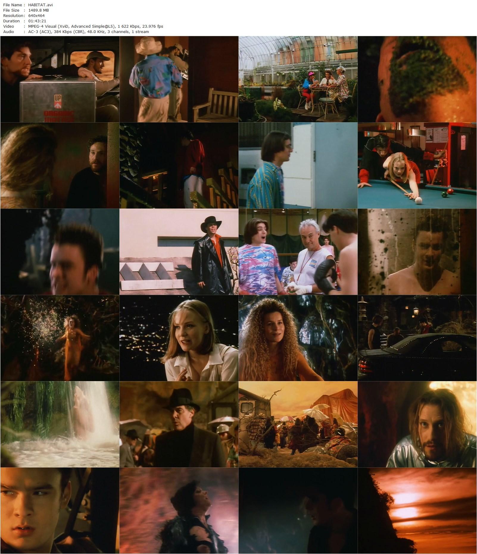 Habitat (1997) Rene Daalder, Balthazar Getty, Tchéky Karyo, Alice Krige-poster