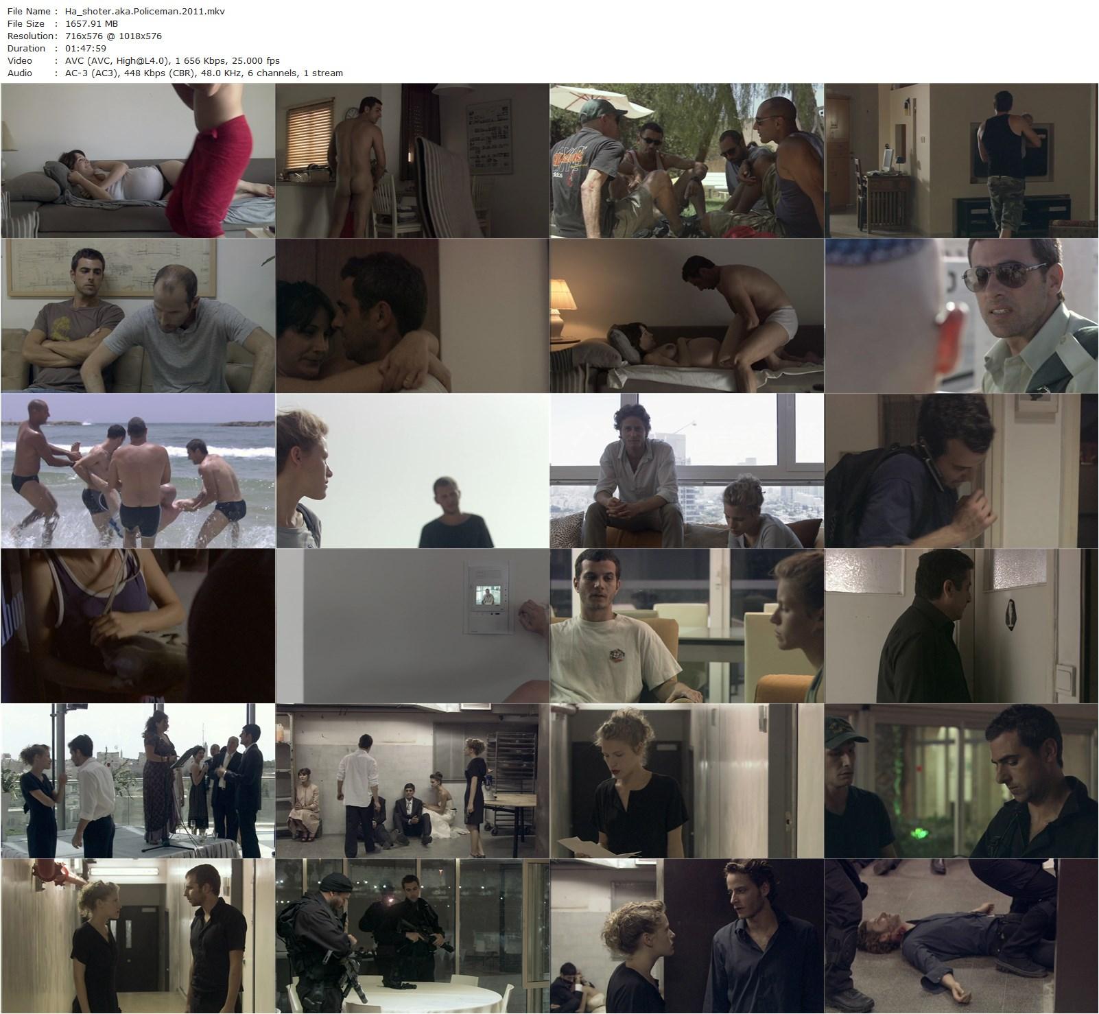 Policeman (2011) Nadav Lapid, Yiftach Klein, Yaara Pelzig, Michael Moshonov-poster