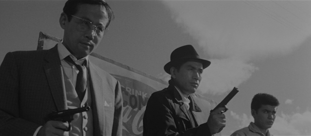 Kinji Fukasaku - Hakuchu no buraikan AKA Greed in Broad Daylight (1961)-poster