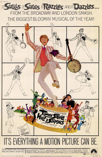 Half a Sixpence (1967) George Sidney, Tommy Steele, Julia Foster, Cyril Ritchard