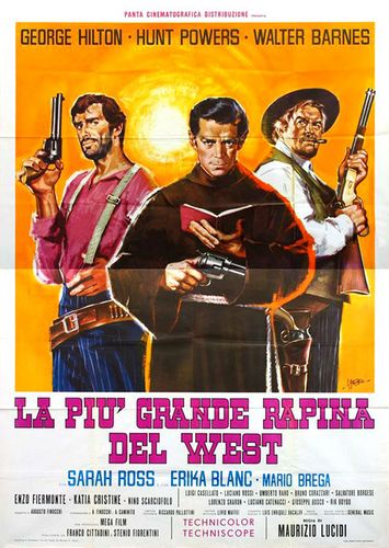Halleluja for Django / La più grande rapina del west (1967) Maurizio Lucidi, George Hilton, Jack Betts, Walter Barnes