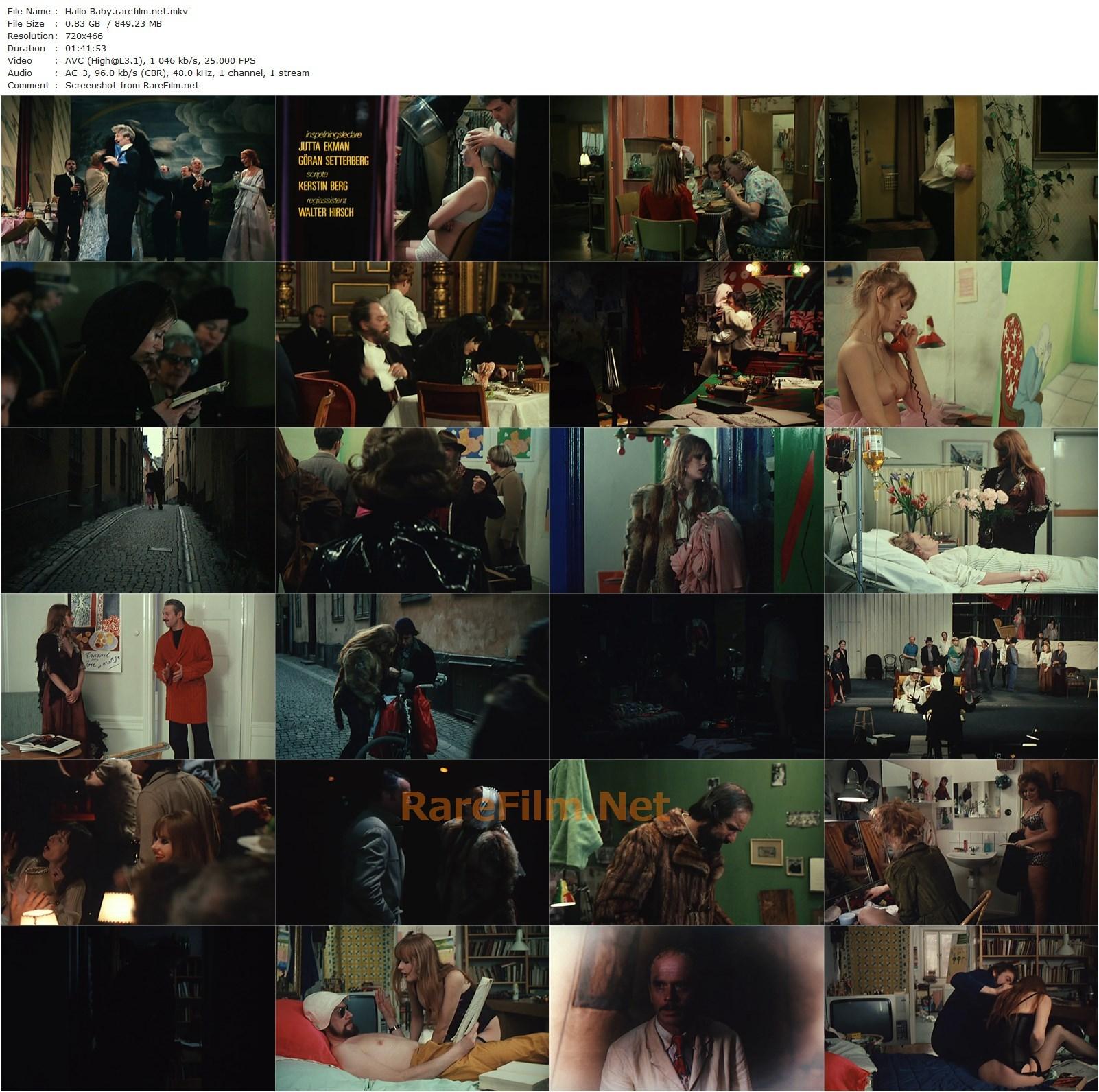 Hallo Baby (1976) Johan Bergenstråhle, Marie-Louise Ekman, Malin Gjörup, Anders Ek-poster