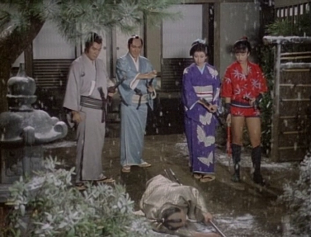 Seijun Suzuki - Hana fubuki: Hono ni mau ichiban matoi AKA Storm of Falling Petals: Banner of a Fireman in the Flames (1983)-poster