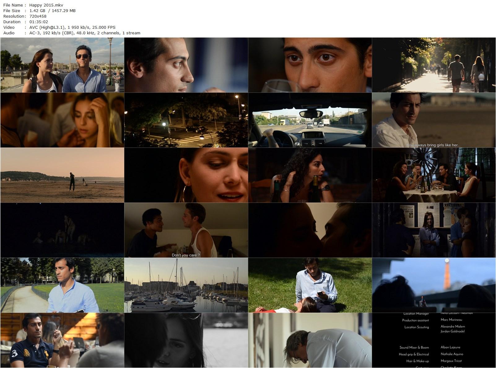 Happy (2015) Arthur Jalta, Isabelle Ryan, Jordan Goldnadel-poster