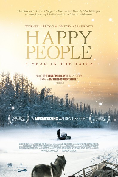 Happy People: A Year in the Taiga (2010) Werner Herzog, Dmitry Vasyukov, Nikolay Nikiforovitch Siniaev, Gennady Soloviev