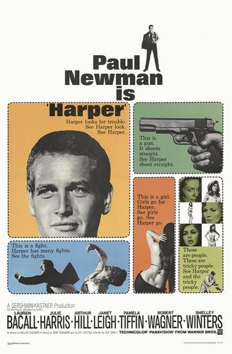 Harper (1966) Jack Smight, Paul Newman, Lauren Bacall, Julie Harris