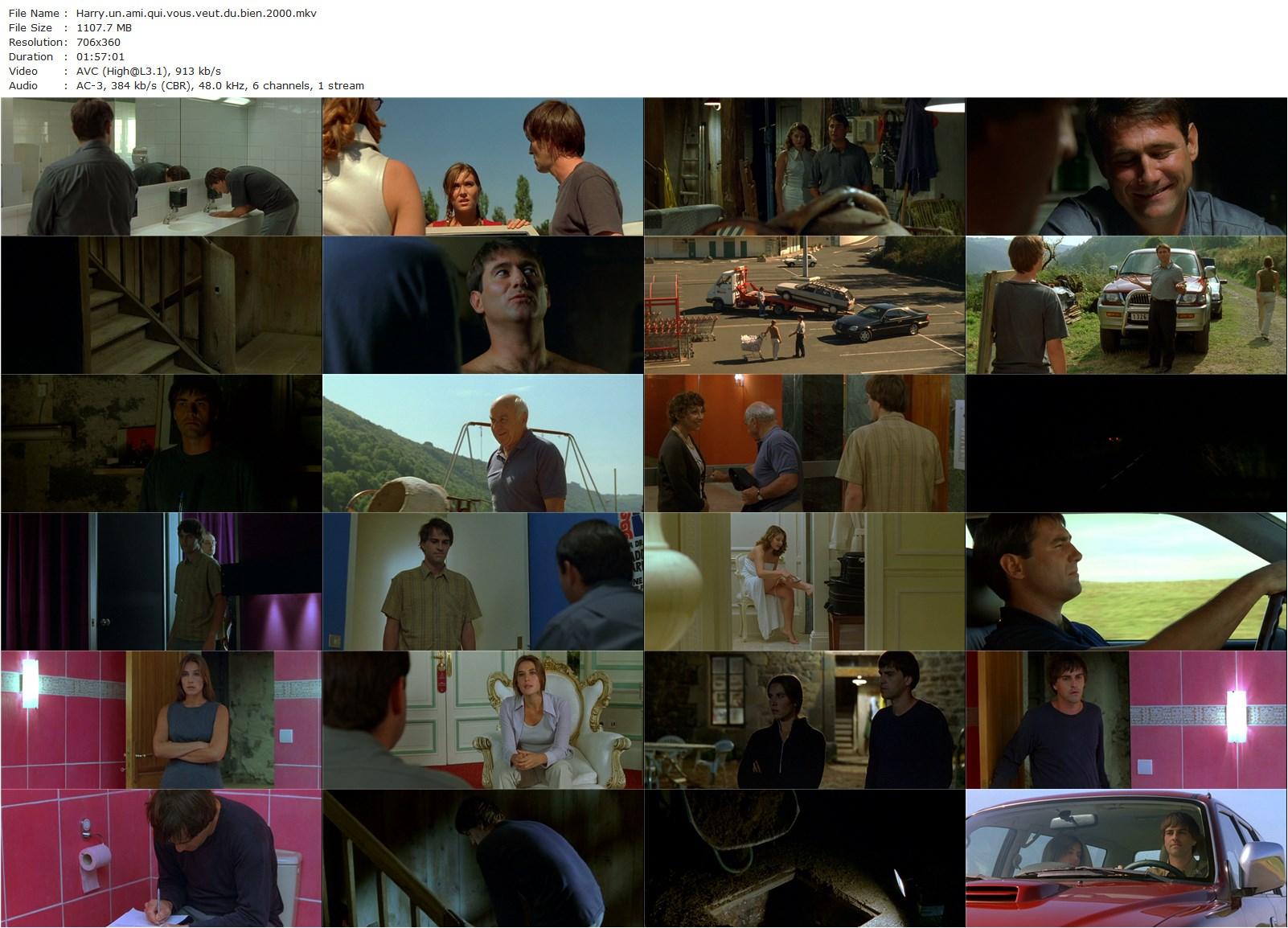 With a Friend Like Harry… AKA Harry, un ami qui vous veut du bien (2000) Dominik Moll, Laurent Lucas, Sergi López, Mathilde Seigner-poster