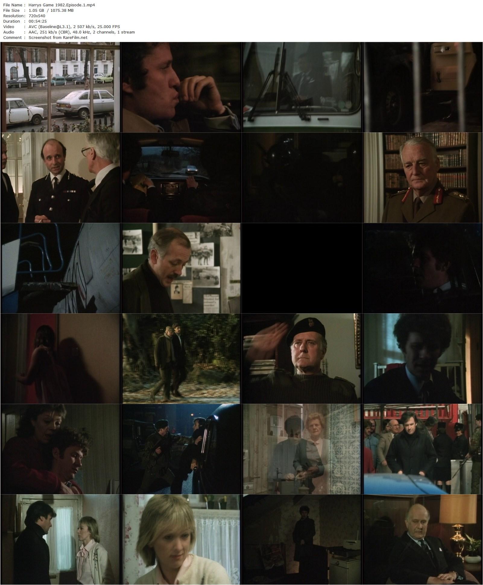 Harry’s Game (1982) Lawrence Gordon Clark-poster