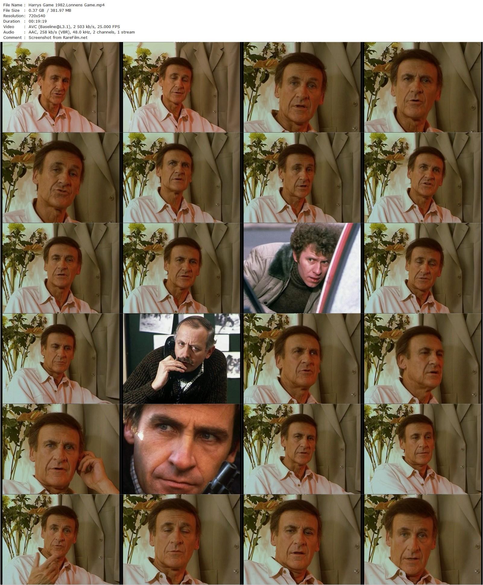 Harry’s Game (1982) Lawrence Gordon Clark-poster