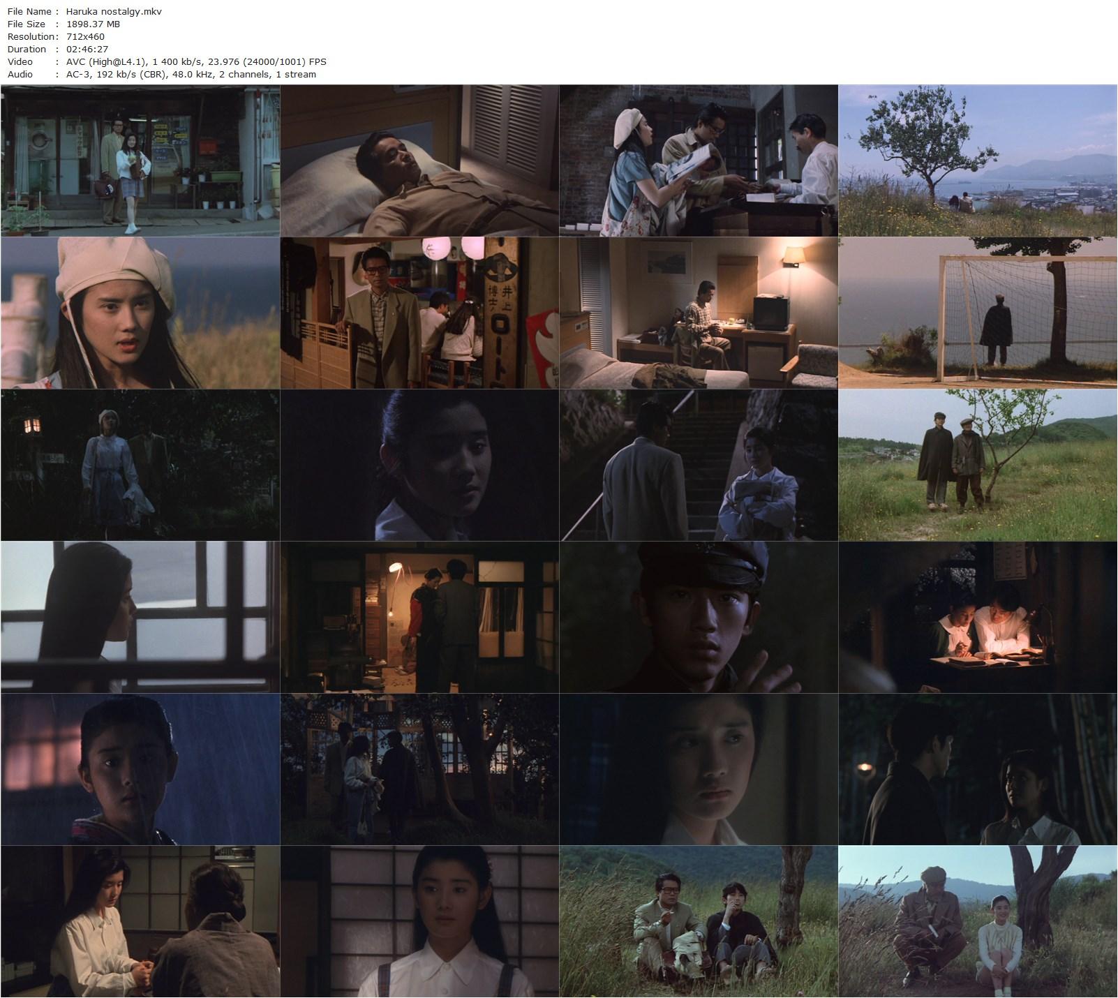 Haruka, Nostalgia AKA Haruka, nosutarujii (1993) Nobuhiko Ôbayashi, Hiroshi Katsuno, Hikari Ishida, Yôji Matsuda-poster