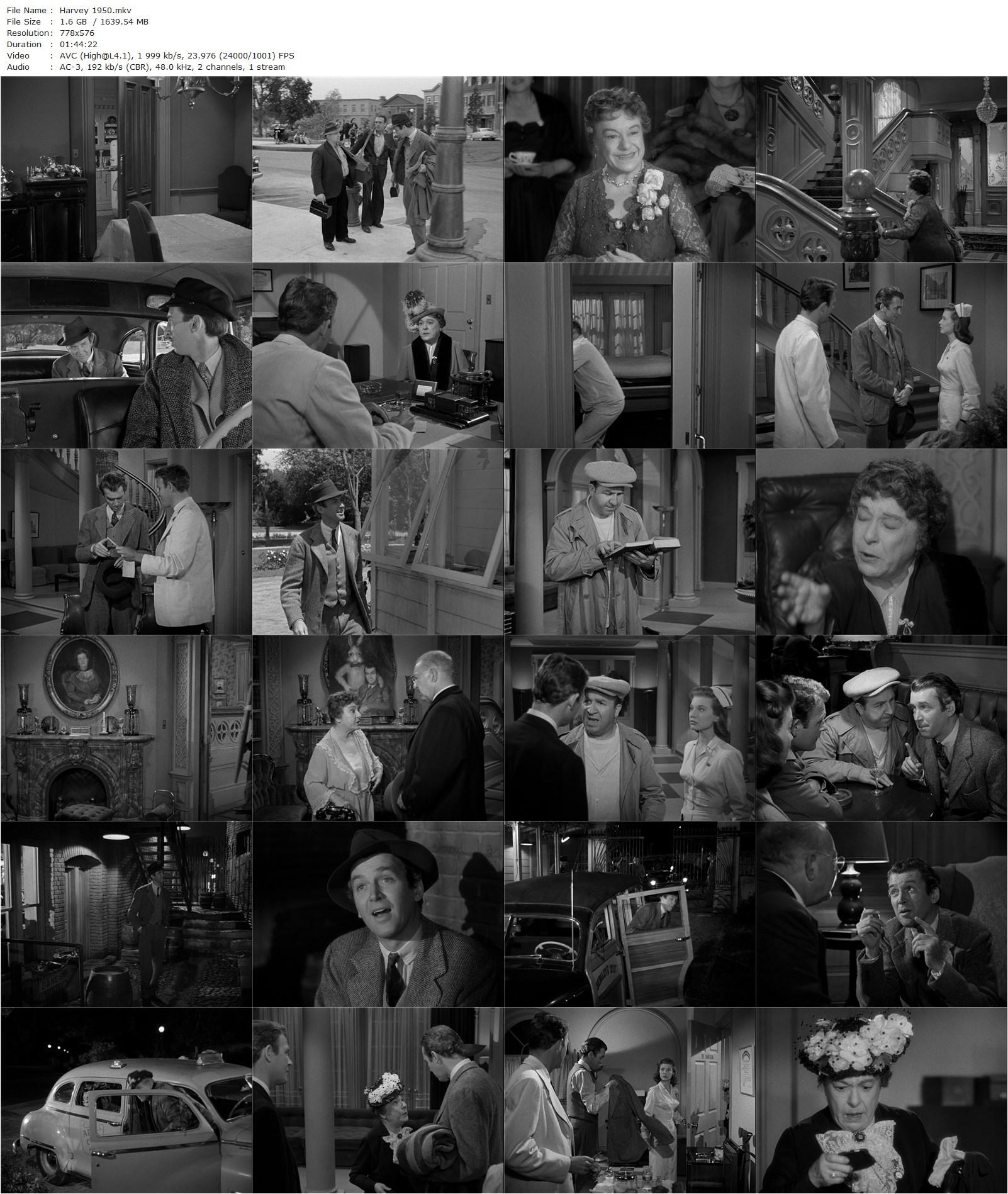 Harvey (1950) Henry Koster, James Stewart, Wallace Ford, William H. Lynn-poster