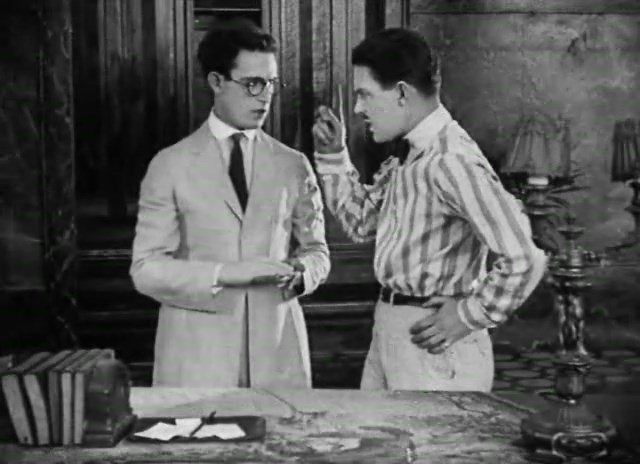 Haunted Spooks (1920) Alfred J. Goulding, Hal Roach, Harold Lloyd, Mildred Davis, Wallace Howe-poster