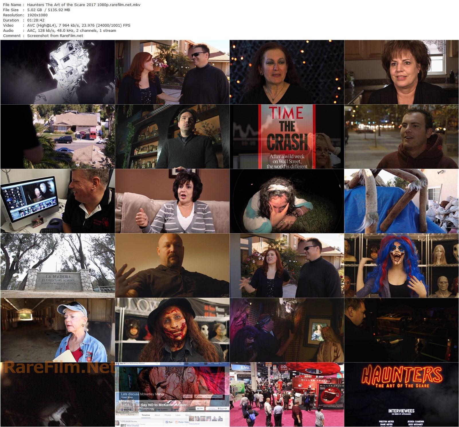 Haunters: The Art of the Scare (2017) Jon Schnitzer, Jason Blum, Slash, McKenzie Westmore-poster