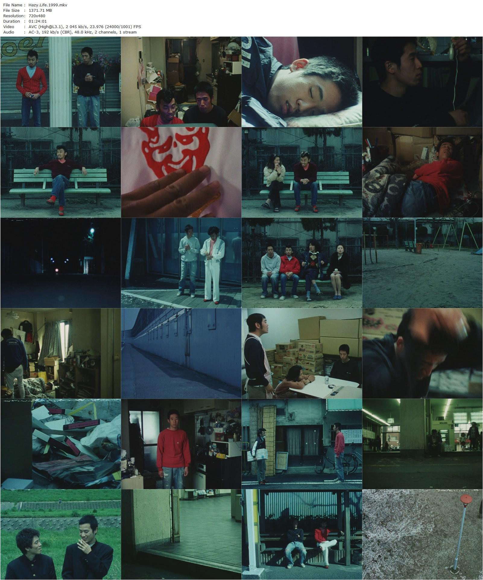 Hazy Life AKA Donten seikatsu (1999) Nobuhiro Yamashita, Uda Teppei, Hiroshi Yamamoto-poster