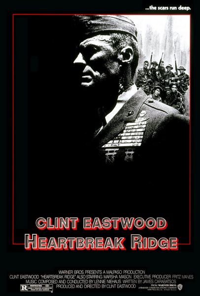 Heartbreak Ridge (1986) Clint Eastwood, Marsha Mason, Everett McGill