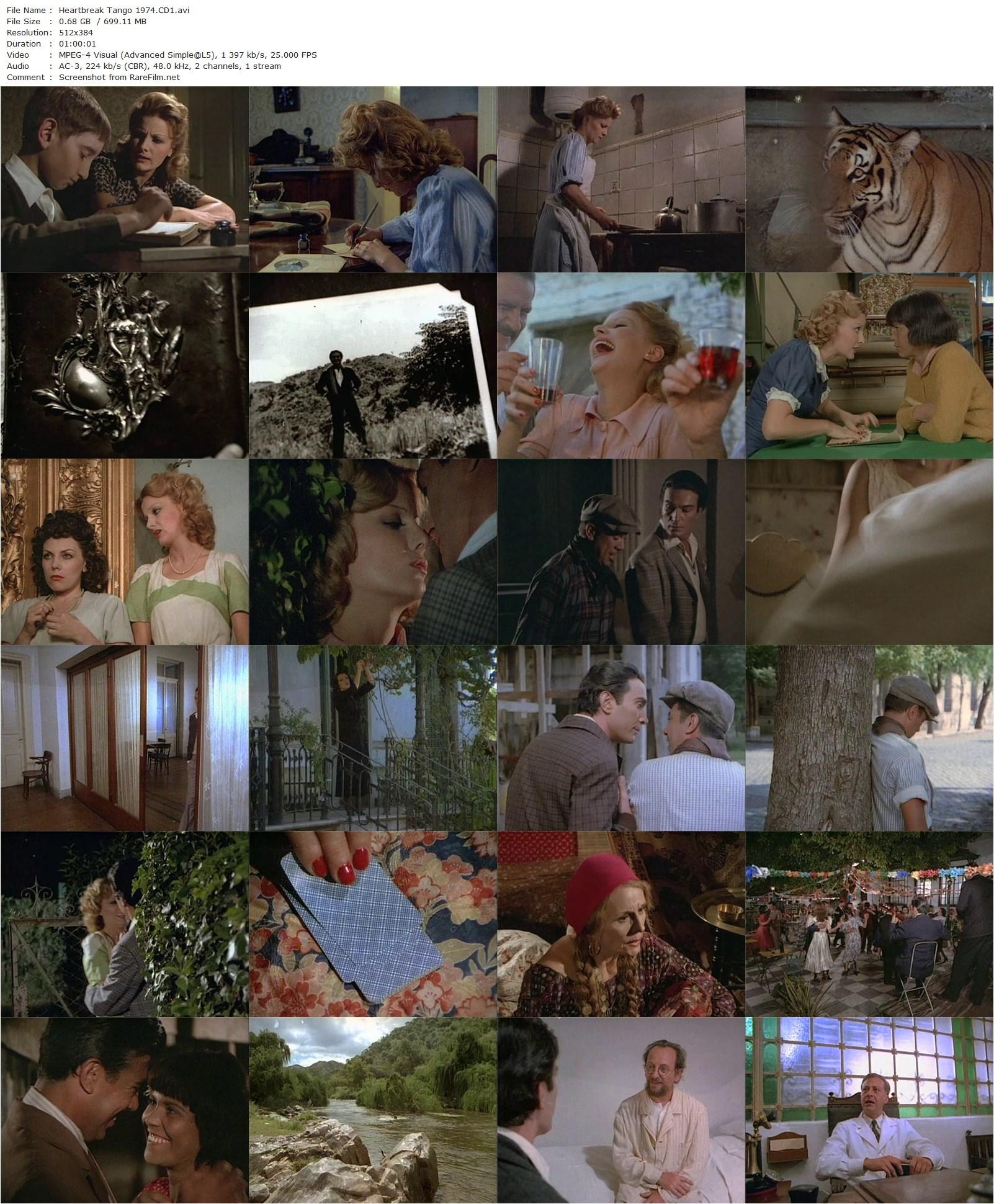 Heartbreak Tango (1974) Leopoldo Torre Nilsson-poster