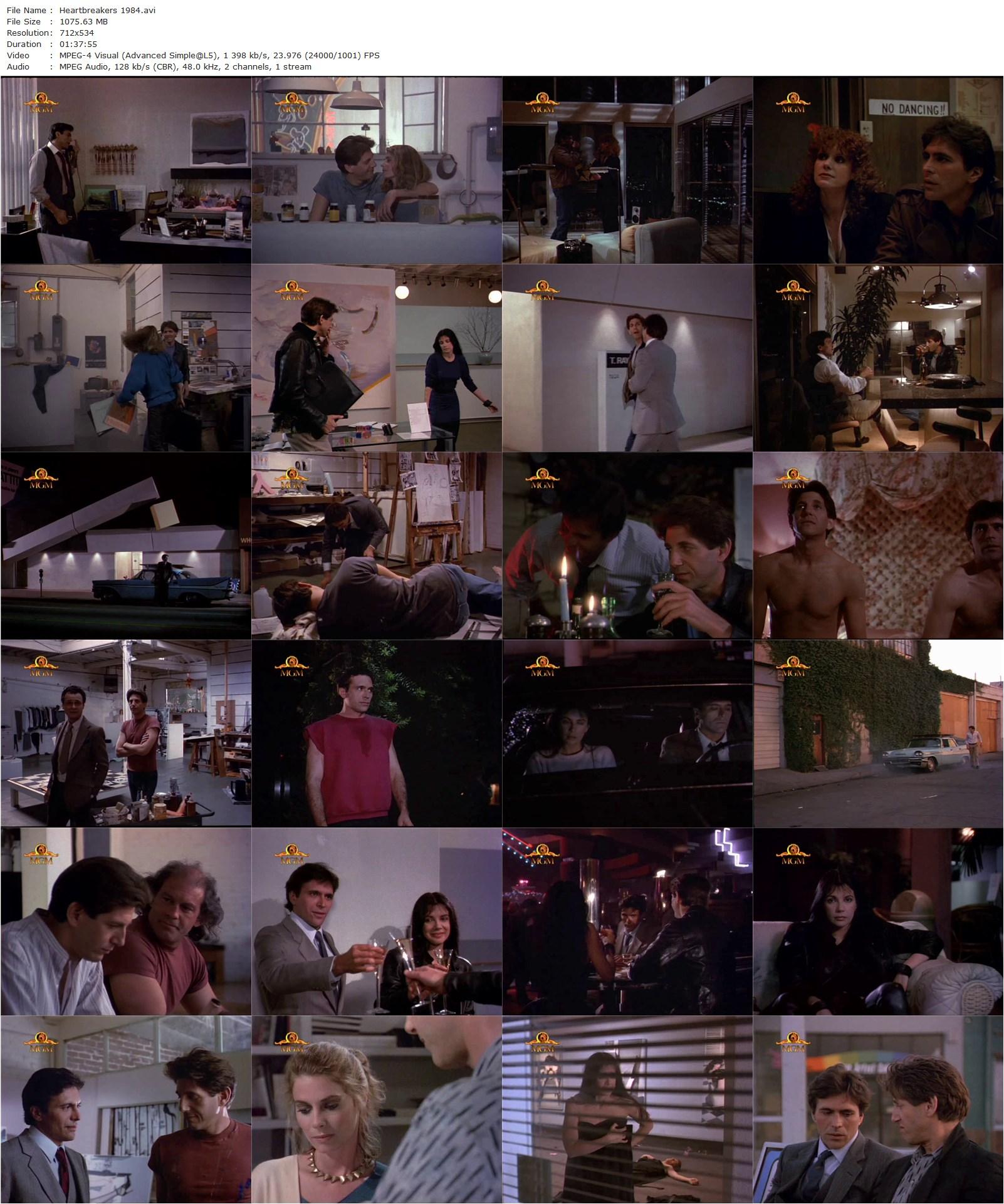 Heartbreakers (1984) Bobby Roth, Peter Coyote, Nick Mancuso, Carole Laure-poster