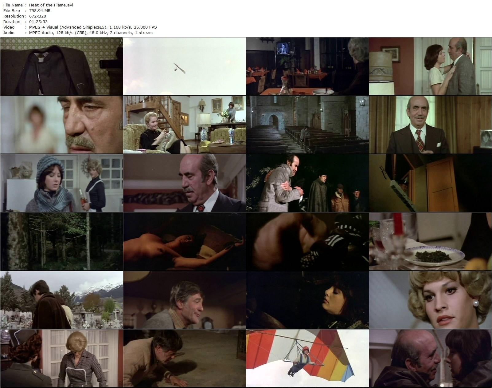 The Heat of the Flame AKA El calor de la llama (1976) Rafael Romero Marchent, Antonio Ferrandis, Elli Maclure, Raymond Young-poster