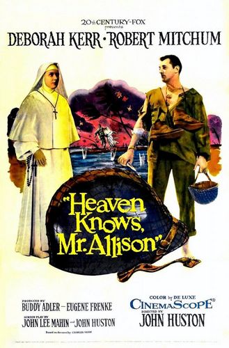 Heaven Knows, Mr. Allison (1957) John Huston, Robert Mitchum, Deborah Kerr