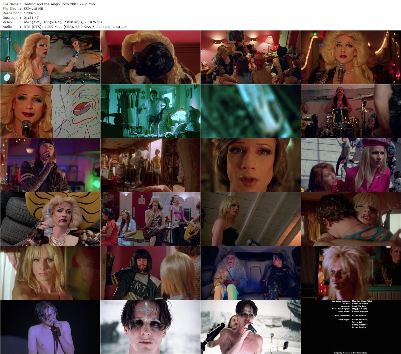 Hedwig and the Angry Inch (2001) John Cameron Mitchell, Miriam Shor, Stephen Trask-poster