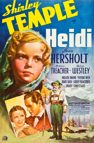 Heidi (1937) Allan Dwan, Shirley Temple, Jean Hersholt, Arthur Treacher