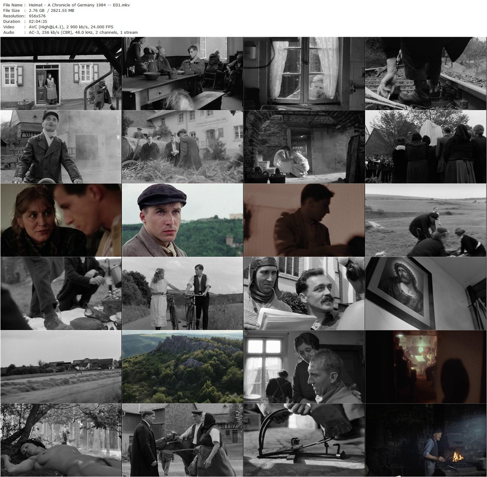 Heimat: A Chronicle of Germany AKA Heimat – Eine Chronik in elf Teilen (1984) Edgar Reitz, Marita Breuer, Rüdiger Weigang, Kurt Wagner-poster