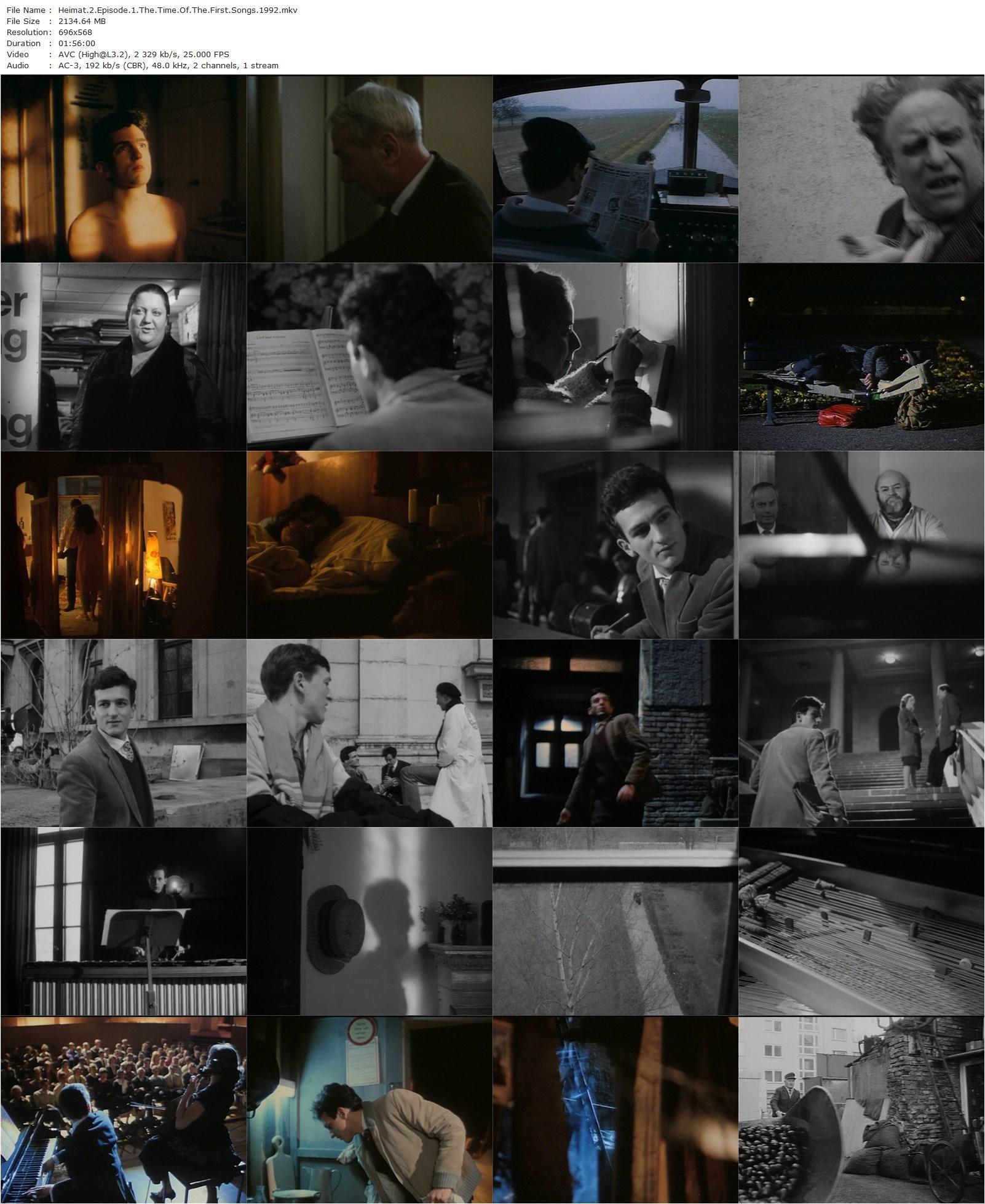 Heimat 2: Chronicle of a Generation AKA Die Zweite Heimat – Chronik Einer Jugend (1992) Robert Busch, Edgar Reitz, Henry Arnold, Salome Kammer, Frank Röth-poster