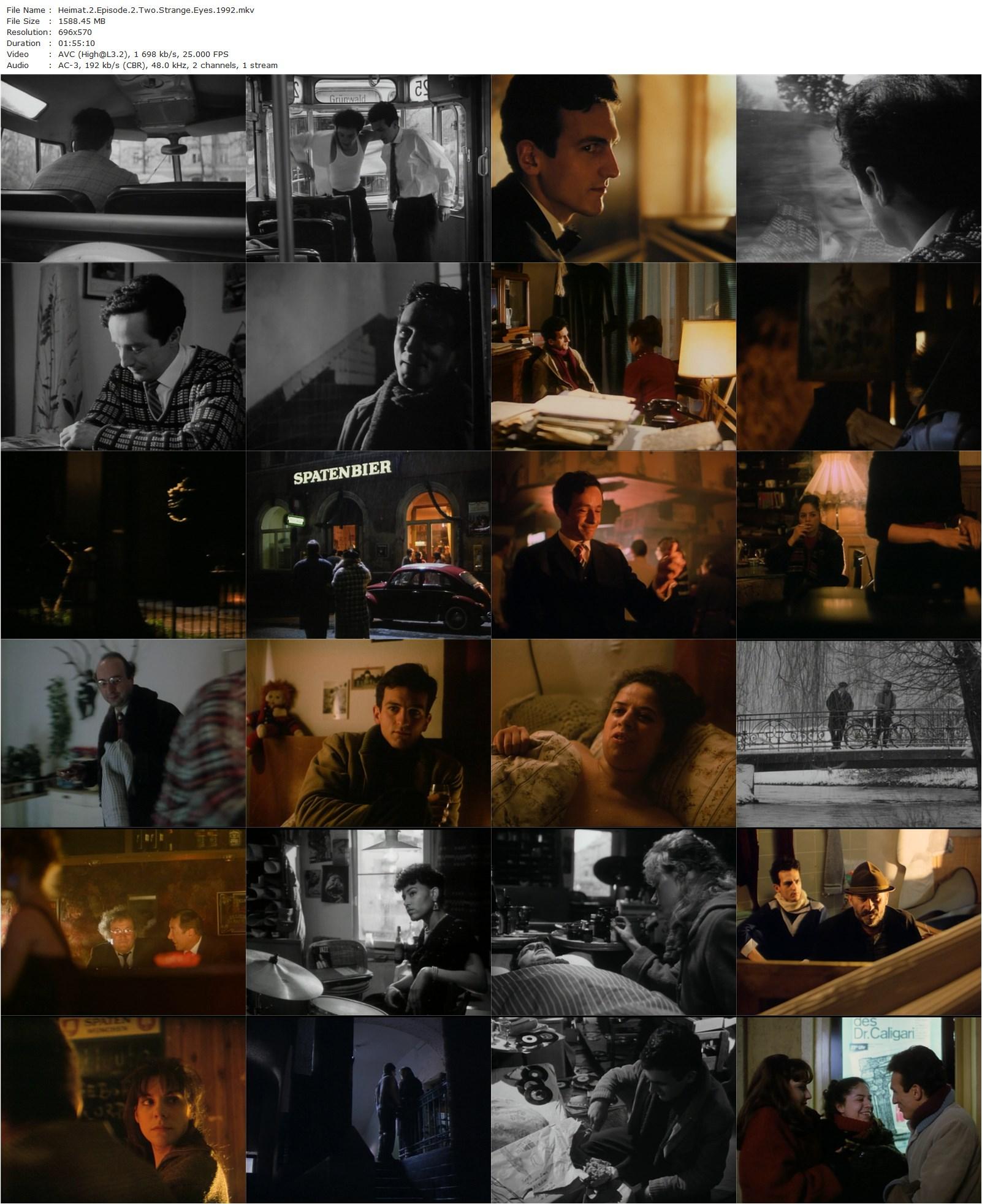 Heimat 2: Chronicle of a Generation AKA Die Zweite Heimat – Chronik Einer Jugend (1992) Robert Busch, Edgar Reitz, Henry Arnold, Salome Kammer, Frank Röth-poster