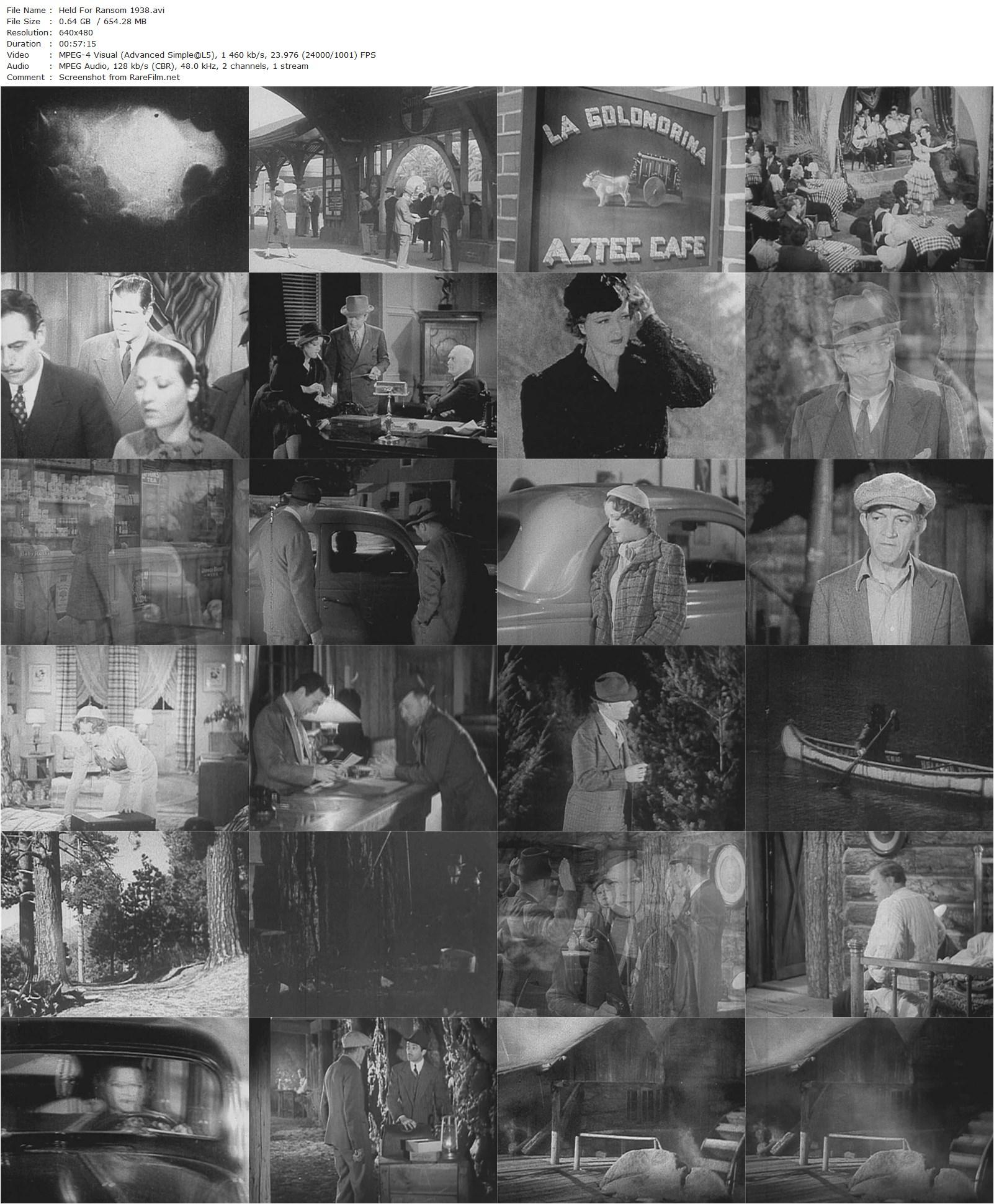 Held for Ransom (1938) Clarence Bricker, Blanche Mehaffey, Grant Withers, Bruce Warren-poster