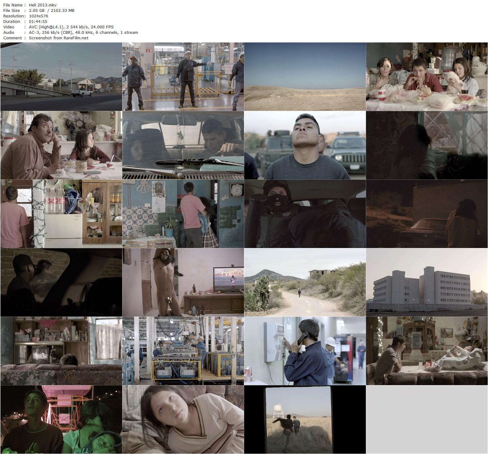 Heli (2013) Amat Escalante, Armando Espitia, Andrea Vergara, Linda González-poster