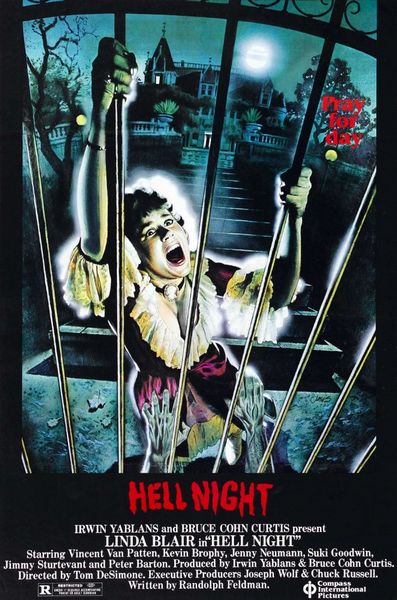Hell Night (1981) Tom DeSimone, Linda Blair, Vincent Van Patten, Peter Barton