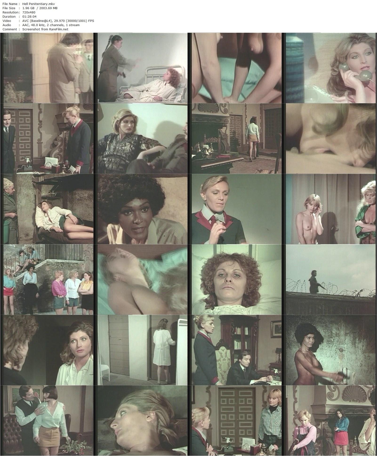 Hell Penitentiary / Detenute violente (1984) Gianni Siragusa, Ajita Wilson, Rita Silva, Linda Jones-poster