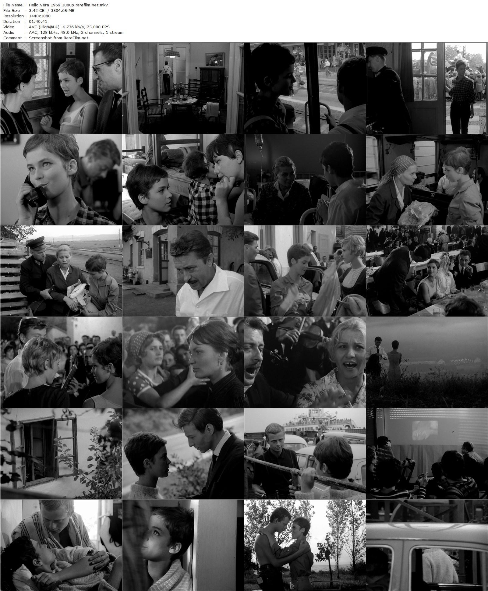 Hello, Vera / Szevasz, Vera (1967) János Herskó, Mária Neményi, Teri Horváth, László Mensáros-poster