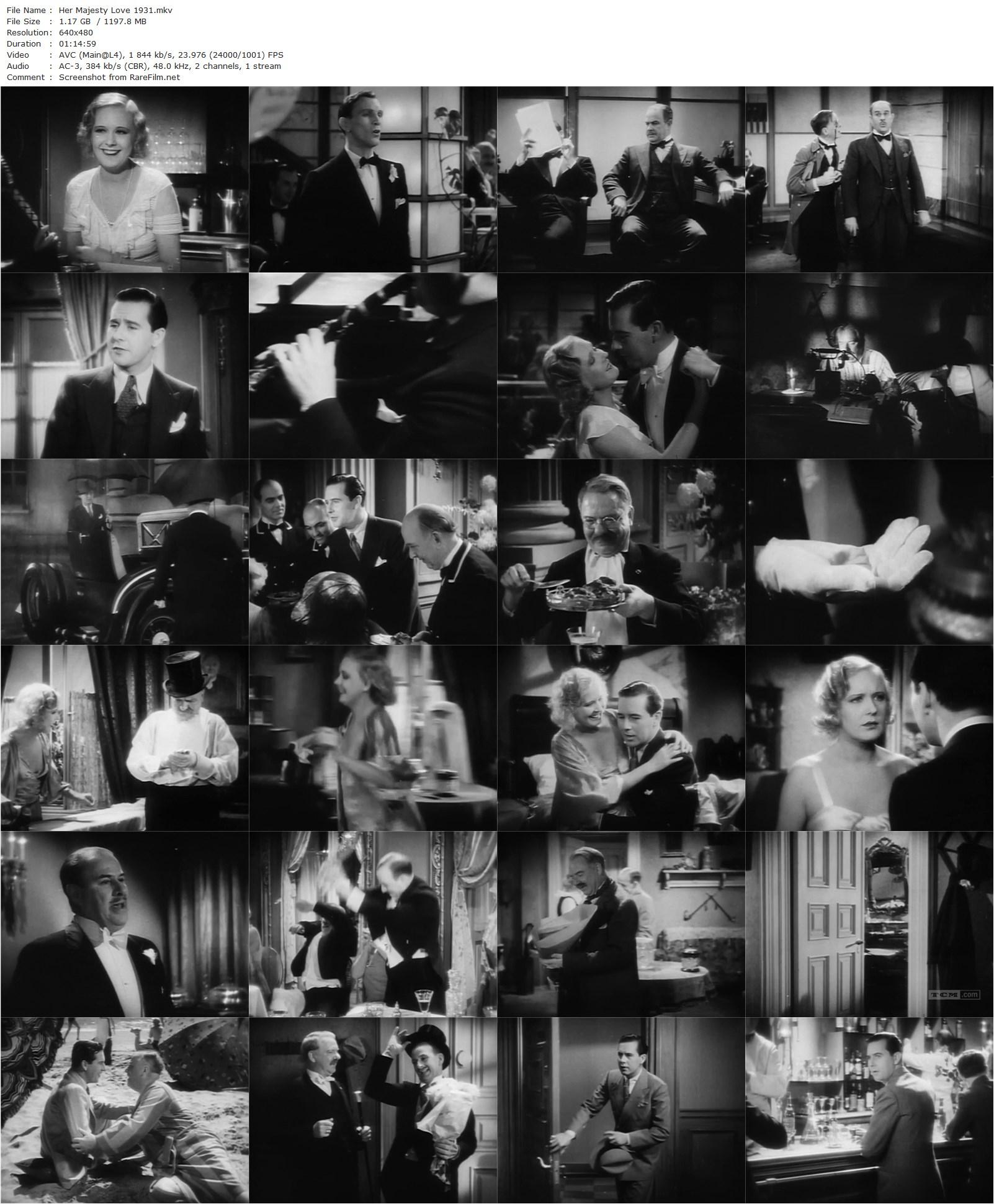 Her Majesty, Love (1931) William Dieterle, Marilyn Miller, Ben Lyon, W.C. Fields-poster