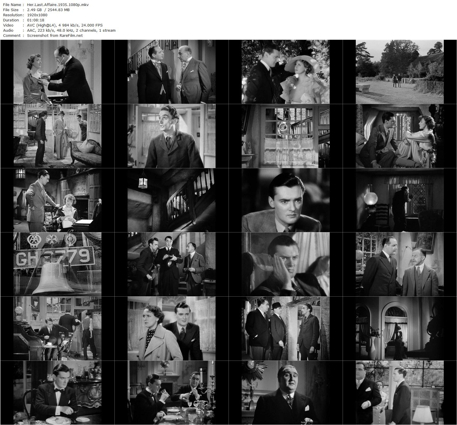 Her Last Affaire (1935) Michael Powell-poster